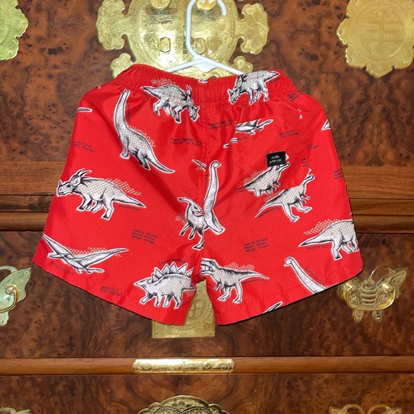 COPY - MAYORAL Great Adventures Dinosaur Swim Trunks & T-Shirt Set Sz. 6/7 - Picture 5 of 8